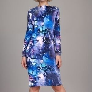 💥NEW💥 ASOS GALAXY BACKLESS BODYCON DRESS SZ 14